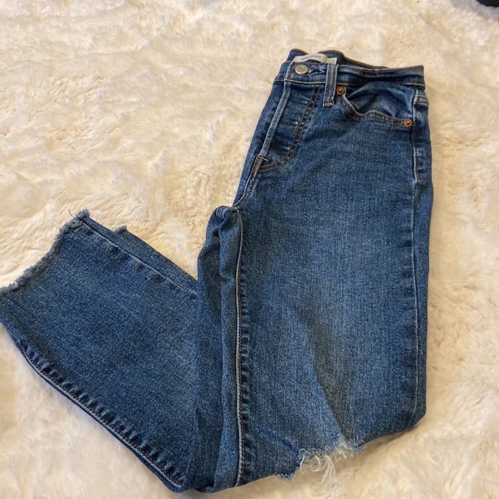 Levi’s wedgie straight jeans